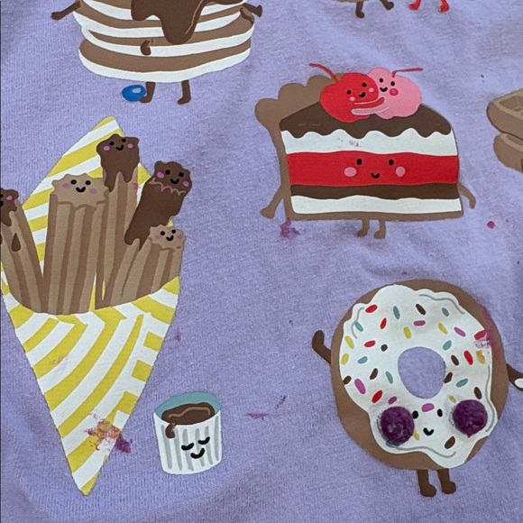 Mini Boden girls bundle brunch breakfast pineapples hot dogs unicorns dress pjs - Picture 10 of 16